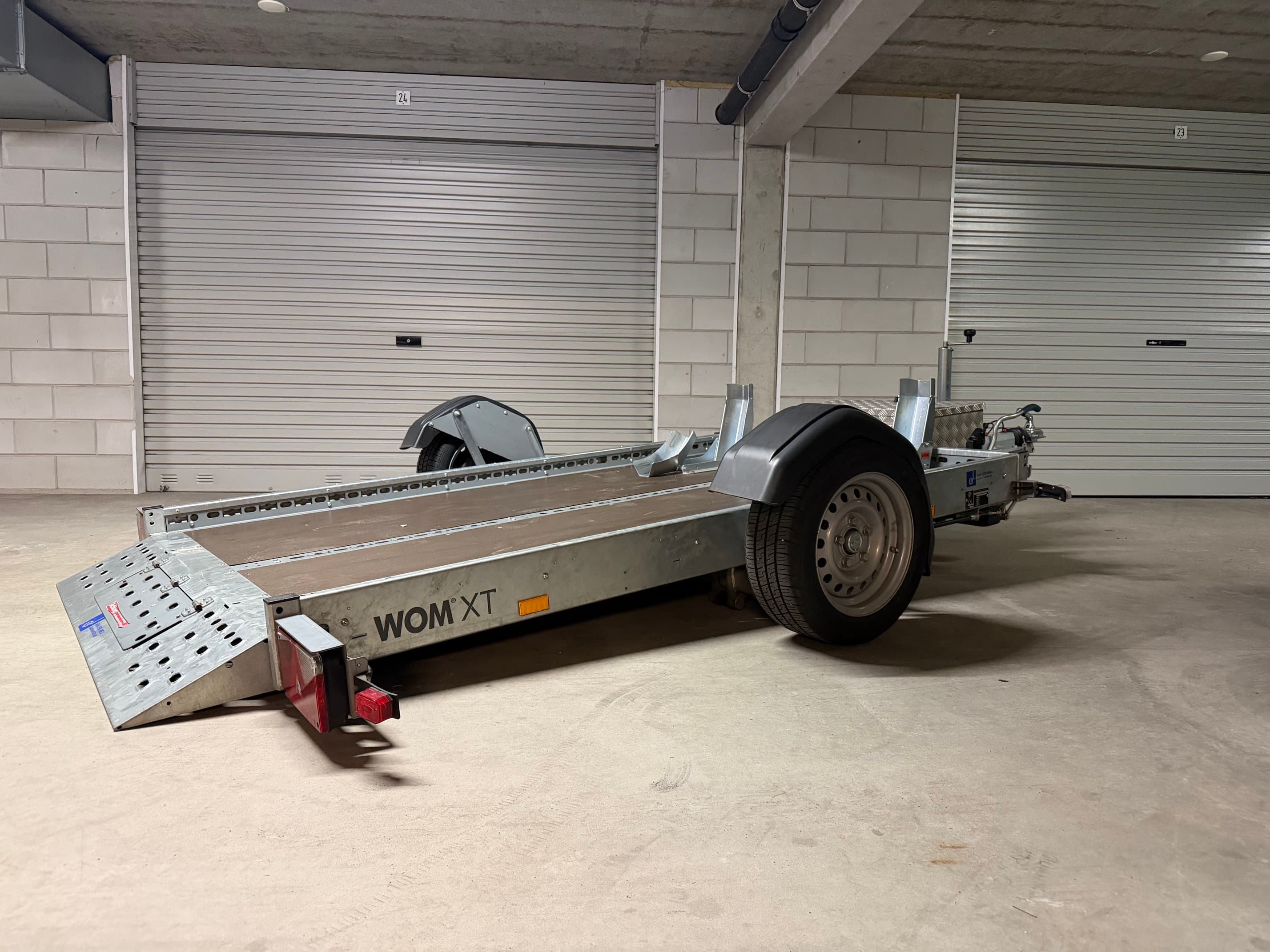 Stema WOM XT - motortrailer huren Amsterdam
